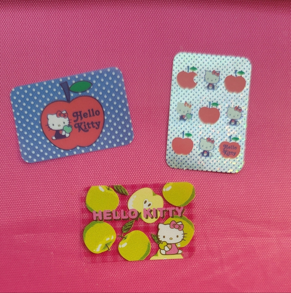 Vintage Hello Kitty Applelicious Sticker Set